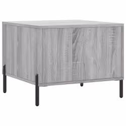 vidaXL Coffee Table Side Table Sofa Couch Table Smoked Oak Engineered Wood - grey sonoma - Additional view 7