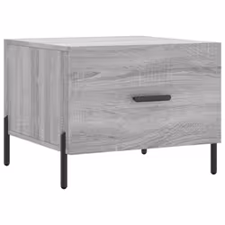 vidaXL Coffee Table Side Table Sofa Table Telephone Table Engineered Wood - grey sonoma - Additional view 4