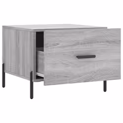 vidaXL Coffee Table Side Table Sofa Table Telephone Table Engineered Wood - grey sonoma - Additional view 6