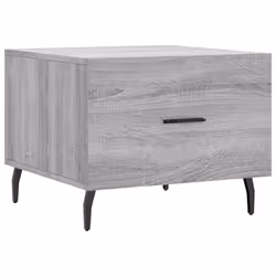 vidaXL Coffee Table Side Table Sofa Table Telephone Table Engineered Wood - grey sonoma - Additional view 4