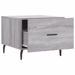 vidaXL Coffee Table Side Table Sofa Table Telephone Table Engineered Wood - grey sonoma - Additional view 6