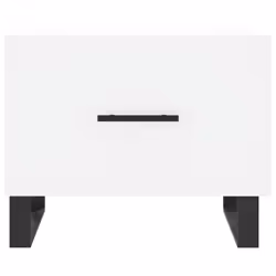 vidaXL Coffee Table Side Table Sofa Table Telephone Table Engineered Wood - white - Additional view 5