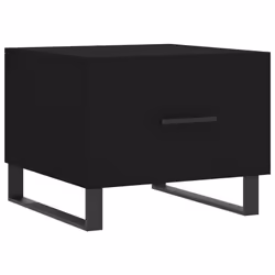 vidaXL Coffee Table Side Table Sofa Table Telephone Table Engineered Wood - black - Additional view 4