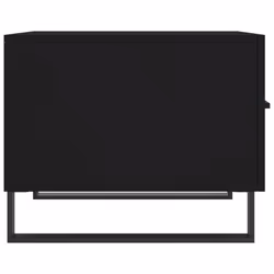 vidaXL Coffee Table Side Table Sofa Table Telephone Table Engineered Wood - black - Additional view 7