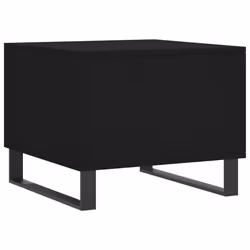 vidaXL Coffee Table Side Table Sofa Table Telephone Table Engineered Wood - black - Additional view 8