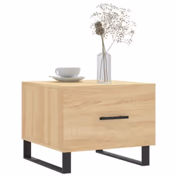 vidaXL Coffee Table Side Table Sofa Table Telephone Table Engineered Wood - sonoma oak - Additional view 2