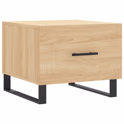 vidaXL Coffee Table Side Table Sofa Table Telephone Table Engineered Wood - sonoma oak - Additional view 4