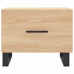 vidaXL Coffee Table Side Table Sofa Table Telephone Table Engineered Wood - sonoma oak - Additional view 5