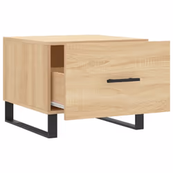 vidaXL Coffee Table Side Table Sofa Table Telephone Table Engineered Wood - sonoma oak - Additional view 6