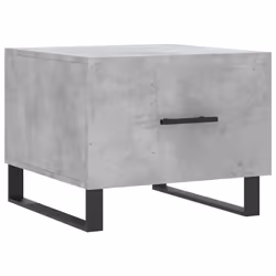 vidaXL Coffee Table Side Table Sofa Table Telephone Table Engineered Wood - concrete grey - Additional view 4