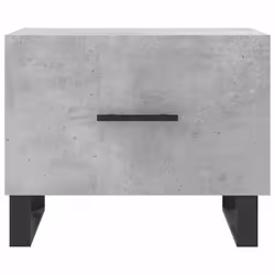 vidaXL Coffee Table Side Table Sofa Table Telephone Table Engineered Wood - concrete grey - Additional view 5