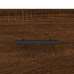 vidaXL Coffee Table Side Table Sofa Table Telephone Table Engineered Wood - brown oak - Additional view 9