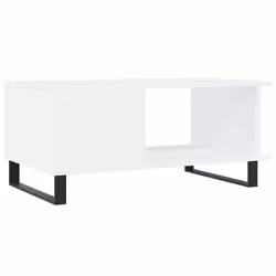 vidaXL Coffee Table Tea Side Table Sofa Couch Table Brown Oak Engineered Wood - white - Additional view 7