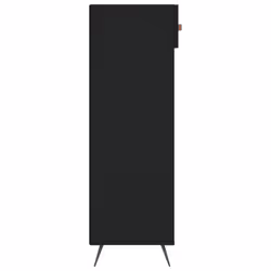 vidaXL Shoe Cabinet Shoe Storage Unit Shoe Rack Shoe Cupboard Engineered Wood - black - Additional view 6