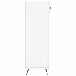 vidaXL Shoe Cabinet Shoe Storage Unit Shoe Rack Shoe Cupboard Engineered Wood - high gloss white - Additional view 6