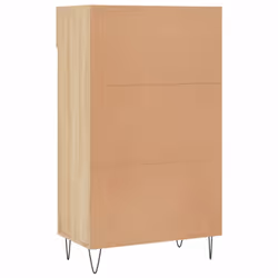 vidaXL Shoe Cabinet Shoe Cupboard Shoe Storage Rack Sonoma Oak Engineered Wood - sonoma oak - Additional view 7