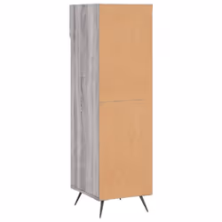 vidaXL Shoe Cabinet Shoe Cupboard Shoe Storage Grey Sonoma Engineered Wood - grey sonoma - Additional view 5