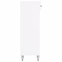 vidaXL Shoe Cabinet Shoe Storage Cupboard Shoe Rack Smoked Oak Engineered Wood - white - Additional view 6