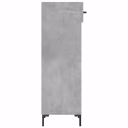 vidaXL Shoe Cabinet Shoe Storage Cupboard Shoe Rack Sonoma Oak Engineered Wood - concrete grey - Additional view 6