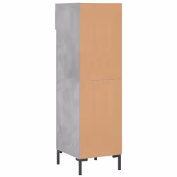 vidaXL Shoe Cabinet Shoe Storage Cupboard Shoe Rack Sonoma Oak Engineered Wood - concrete grey - Additional view 7