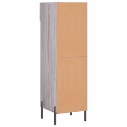vidaXL Shoe Cabinet Shoe Storage Shelf Shoe Rack Grey Sonoma Engineered Wood - grey sonoma - Additional view 7