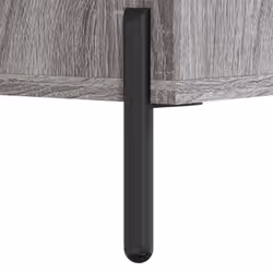vidaXL Shoe Cabinet Shoe Storage Shelf Shoe Rack Grey Sonoma Engineered Wood - grey sonoma - Additional view 9