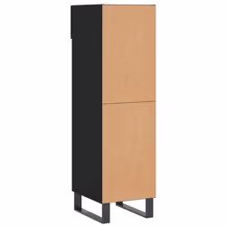 vidaXL Shoe Cabinet Shoe Storage Shelf Shoe Rack Grey Sonoma Engineered Wood - black - Additional view 7
