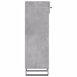 vidaXL Shoe Cabinet Shoe Storage Shelf Shoe Rack Grey Sonoma Engineered Wood - concrete grey - Additional view 6