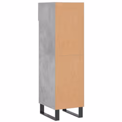 vidaXL Shoe Cabinet Shoe Storage Shelf Shoe Rack Grey Sonoma Engineered Wood - concrete grey - Additional view 7