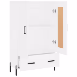 vidaXL Highboard Sideboard Cupboard Side Cabinet Brown Oak Engineered Wood - white - Additional view 5