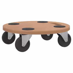 vidaXL Dolly Trolleys Moving Dolly Trolly Slider Rectangular Engineered Wood - 38 cm/ 6 pcs