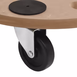 vidaXL Dolly Trolleys Moving Dolly Trolly Slider Rectangular Engineered Wood - 38 cm/ 6 pcs - Additional view 7