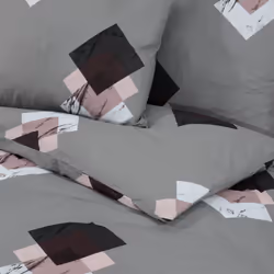 vidaXL 1/2x Duvet Cover Set Cotton Duvet Slipcover Sheet Multi Colours/Sizes - multicolour, 200 x 200 cm + 65 x 65 cm/ 2 pcs - Additional view 3