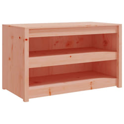 vidaXL Outdoor Kitchen Cabinet Garden Storage Cupboard Sideboard Patio Cabinet - natural douglas, 106x55x64 cm/2 shelves
