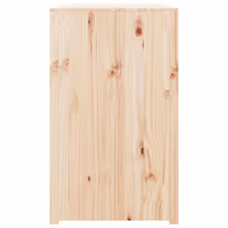 vidaXL Outdoor Kitchen Cabinet Garden Storage Cupboard Sideboard Patio Cabinet - natural pine, 106x55x92 cm/4 shelves - Additional view 4
