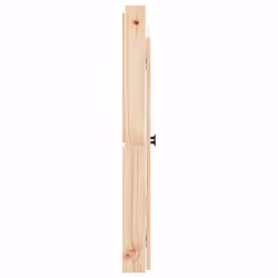 vidaXL Outdoor Kitchen Doors Cabinet Door Picnic BBQ Door Solid Wood Pine - natural pine, 2 pcs - Additional view 5