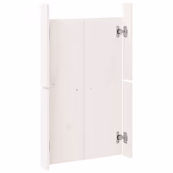 vidaXL Outdoor Kitchen Doors Cabinet Door Picnic BBQ Door Solid Wood Pine - white pine, 1 pcs - Additional view 5