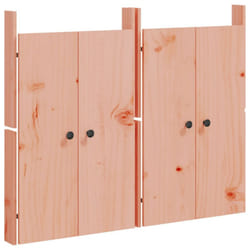 vidaXL Outdoor Kitchen Doors Cabinet Door Picnic BBQ Door Solid Wood Pine - natural douglas, 2 pcs