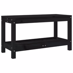 VidaXL 832379, Black, Wood, 110 kg, Adults & Children, 825 mm, 350 mm