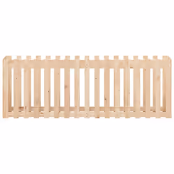 vidaXL Garden Raised Bed with Fence Design Outdoor Planter Solid Wood Pine - natural pine, 200 x 50 x 70 cm - Additional view 4