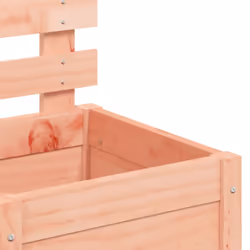 vidaXL Garden Planter with Rack Flower Box Outdoor Plant Pot Solid Wood Pine - natural douglas, 39 x 39.5 x 114 cm - Additional view 6
