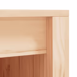 vidaXL Outdoor Kitchen Cabinet Garden Storage Cupboard Sideboard Patio Cabinet - Brown, 106 x 55 x 92 cm - Additional view 7