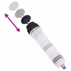 vidaXL Brake Bleeder Hydraulic Disc Brake Bleed Kit White and Black 0.2 L - Additional view 6