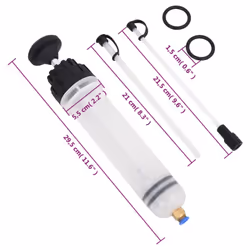 vidaXL Brake Bleeder Hydraulic Disc Brake Bleed Kit White and Black 0.2 L - Additional view 7