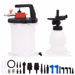 vidaXL Brake Bleeder Hydraulic Disc Brake Bleed Tool Kit White and Black 3 L
