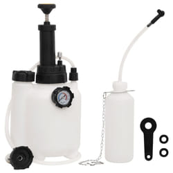 vidaXL Brake Bleeder Hydraulic Disc Brake Bleed Tool Kit White and Black 3 L