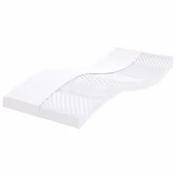 vidaXL Foam Mattresses Home Bedroom Bed Mattress White 7-Zone Hardness 20 ILD - 1 pcs