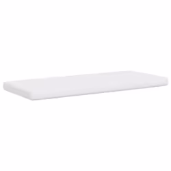 vidaXL Foam Mattresses Home Bedroom Bed Mattress White 7-Zone Hardness 20 ILD - 1 pcs