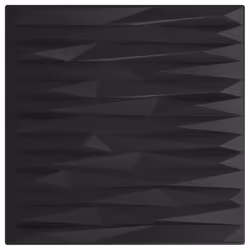 vidaXL Wall Panels Wall Paper Wall Cover Decor 12 pcs Black XPS 3 m² Stone