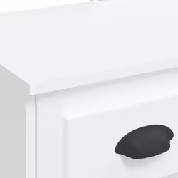 vidaXL Dressing Table with LED Lights Makeup Table Vanity Desk Cosmetic Table - white - Additional view 7